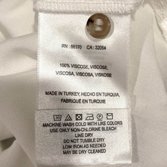 Anthropologie Maeve button up tie front top - Picture 6 of 10